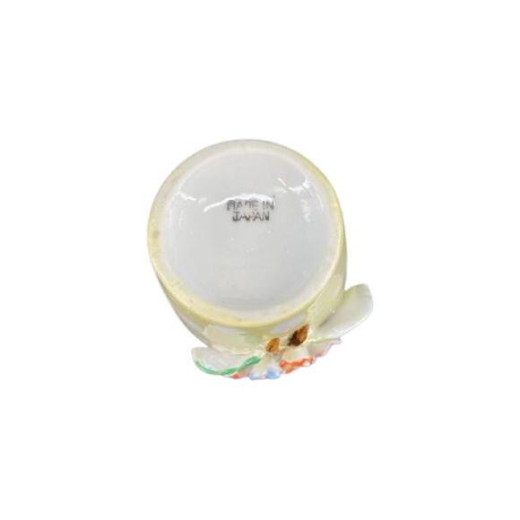 Vintage Hand Painted Lusterware 3D Floral Vase, Japan, 6" Tall - Picture 7 of 9